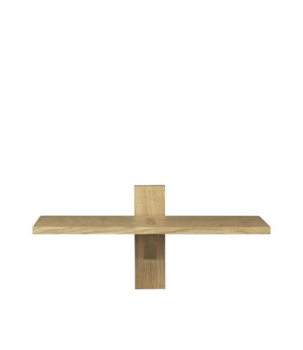 FDB Møbler B100 Sorø Hylde 24x50 cm - Natur