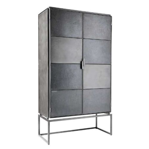 MUUBS Austin Højskab 160x90 cm - Sort