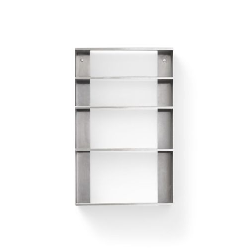 Form & Refine Taper Wall Shelf 65,5x40 cm - Stainless Steel
