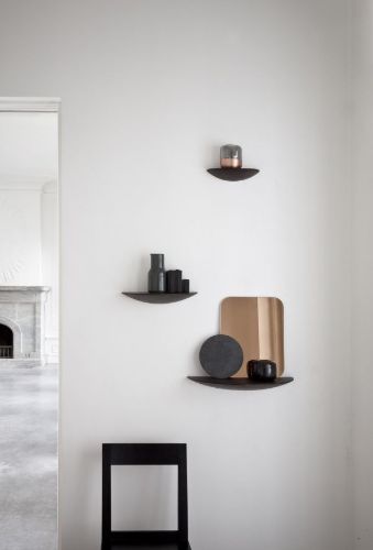 Audo Copenhagen Gridy Fungi Shelf B: 30 cm - Eg natur 