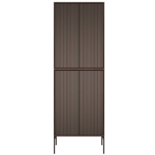 Vipp Chimney Hero 4 Cabinet H: 180,5 cm - Dark Oak/Marble