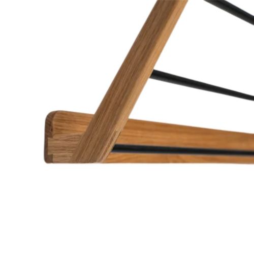 Kristian Juul Milo Skohylde L: 73,5 cm - Egetræ