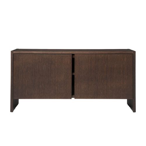 Ferm Living Parcel Hallway Cabinet H: 50 cm - Dark Stained Oak
