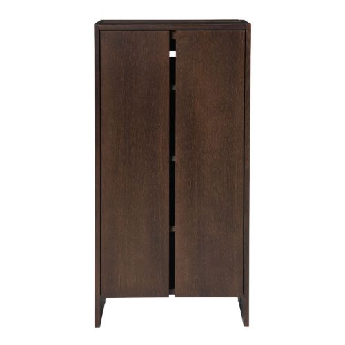 Ferm Living Parcel Hallway Cabinet H: 110 cm - Dark Stained Oak
