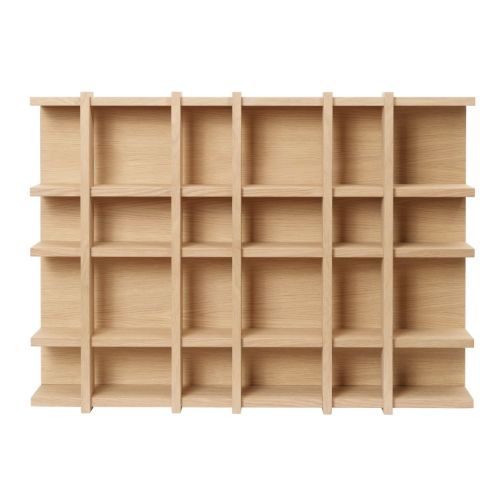 Ferm Living Tilem Shelf 6x4 - Natural Oak
