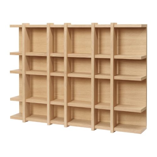 Ferm Living Tilem Shelf 6x4 - Natural Oak
