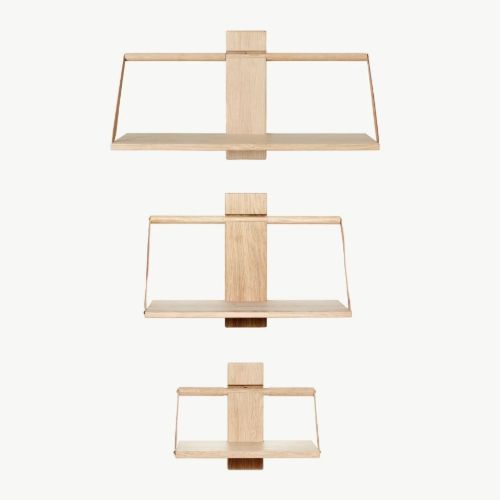 Andersen Furniture Shelf Wood Wall Small 30x18x24 cm - Eg