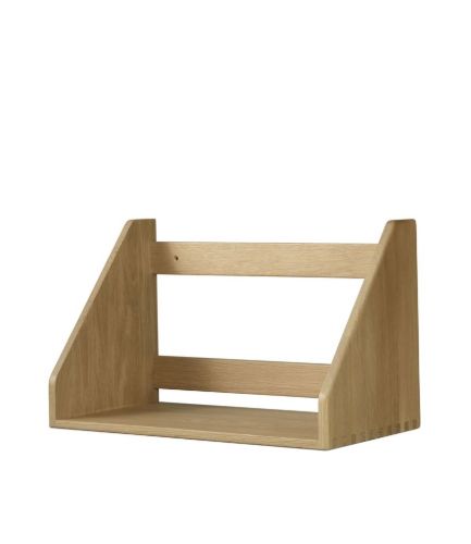 FDB Møbler B5 Børge Mogensen hylde 40 x 21 cm - Eg Massiv / Mat Lak