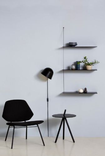 Woud Stedge Add-on Shelf L: 60 cm - Smoked Oak