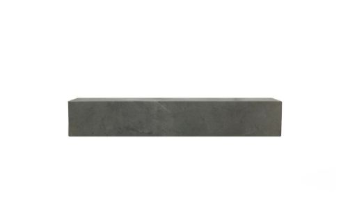 Audo Copenhagen Plinth Shelf B: 60 cm - Grey Kendzo Marble