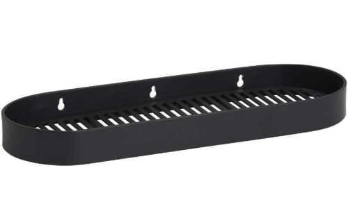 Nordal Sotra Shelf L:33,5 cm - Black Metal
