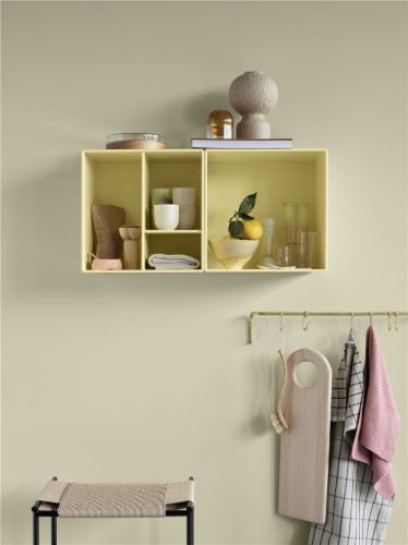 Montana QS Mini 1002 Modul med Hylder 35x35 cm - 142 Amber