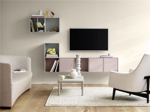Montana QS Mini 1002 Modul med Hylder 35x35 cm - 101 New White