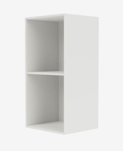 Montana 12 mm System 1261 Reol med ophængsbeslag 35,4x69,6x30 cm - 01 White