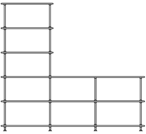 Montana QS Free 522000 Reol 203,4x178,1 cm - 02 Fjord