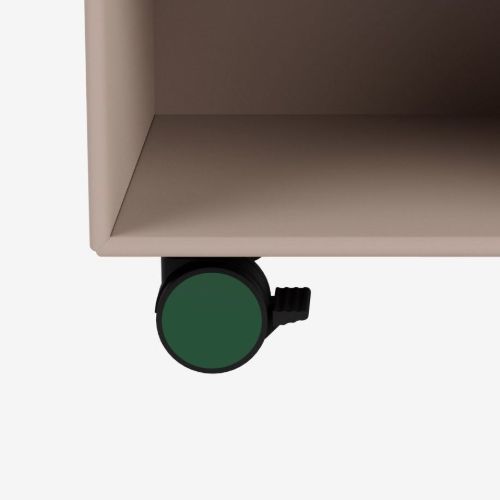 Montana SRCO Hjul til reolmodul 4 stk. H: 7,8 cm - 136 Pine