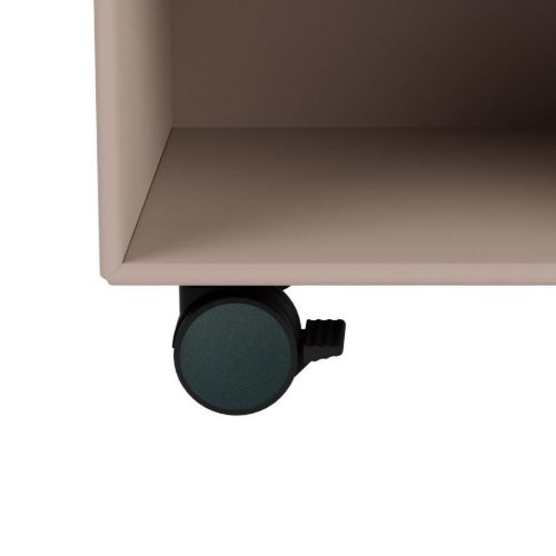 Montana SRCO Hjul til reolmodul 4 stk. H: 7,8 cm - 163 Black Jade