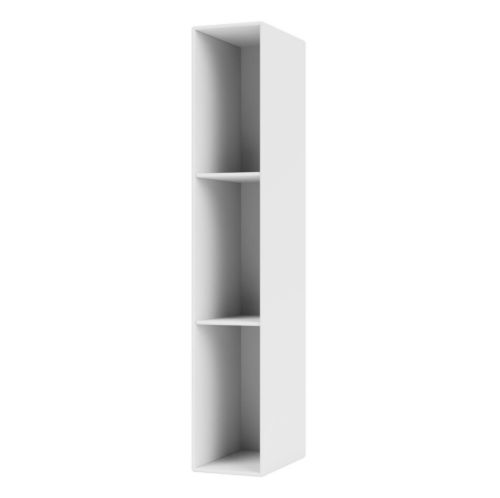 Montana Sidehængt Reol m. 3 Hylder Højre H: 138 cm - 38 Snow