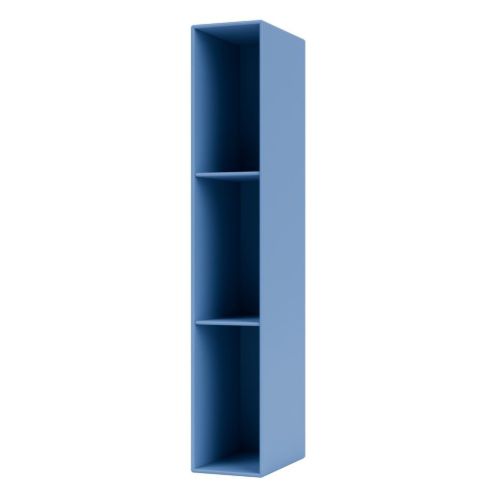 Montana Sidehængt Reol m. 3 Hylder Højre H: 138 cm - 154 Azure