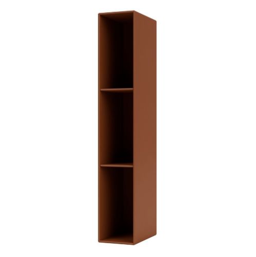 Montana Sidehængt Reol m. 3 Hylder Højre H: 138 cm - 146 Hazelnut