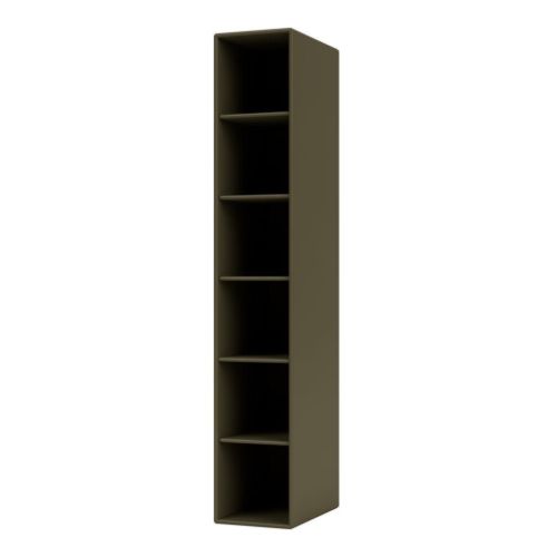 Montana Sidehængt Reol m. 5 Hylder Højre H: 138 cm - 139 Oregano