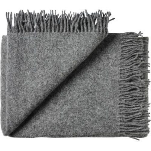 Silkeborg Uldspinderi Season Plaid 130x200 cm - Dark Nordic Grey 