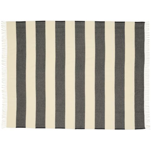 Silkeborg Uldspinderi The Sweater Plaid 130x190 cm - Black 