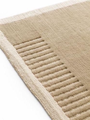 Audo Copenhagen Duomo Gulvtæppe 200x300 cm - Uld/Limestone Beige