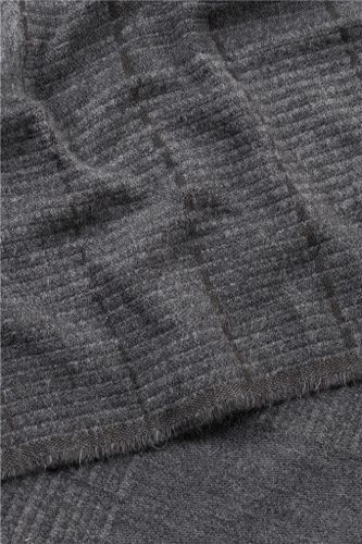 Fredericia Furniture 8230 Grid Plaid 140x170 cm - Tekstil/Mørkegrå