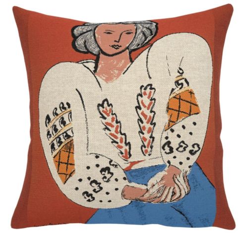Poulin Design Matisse Pude 45x45 cm - La Blouse  Romaine 1940