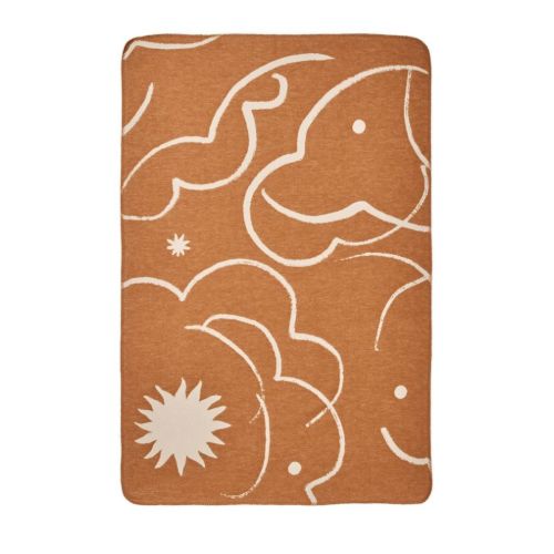 Ferm Living Skye Plaid - Parchment/Sienna