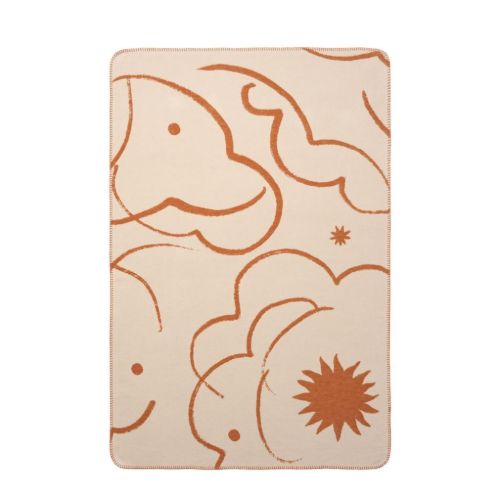 Ferm Living Skye Plaid - Parchment/Sienna