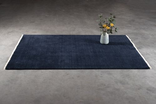 HC Interior Rugs Skagen Håndvævet Tæppe 200x290 cm - Dark Blue