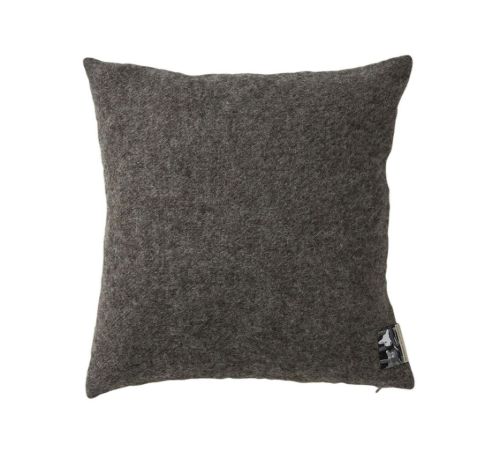 UDGÅR med lager Silkeborg Uldspinderi Gotland Pude 40x40 - Dark Nordic Grey