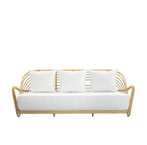 Sika-Design Charlottenborg 3 Pers. Sofa inkl. hynde & puder B: 199 cm - Natural/B50 Tempotest White