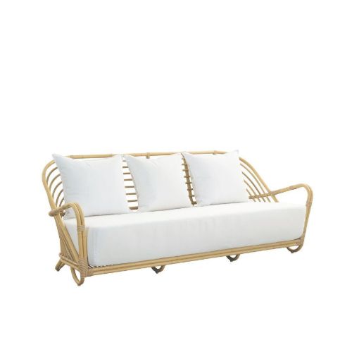 Sika-Design Charlottenborg 3 Pers. Sofa inkl. hynde & puder B: 199 cm - Natural/B50 Tempotest White