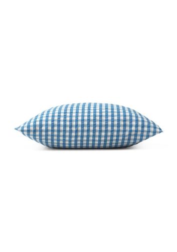 Juna Bæk&Bølge Pudebetræk 70x50 cm - Blå/Birk OUTLET