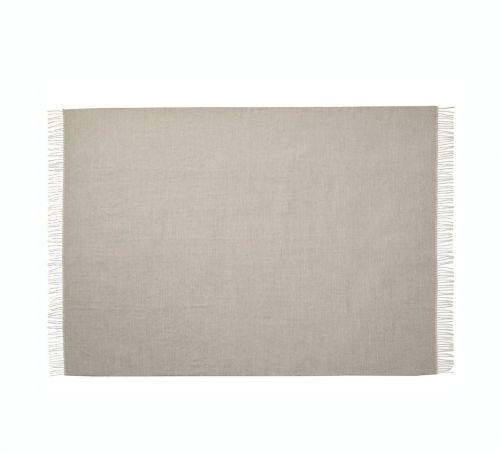 Silkeborg Uldspinderi Panama Plaid 140x250cm - Grey Bark OUTLET
