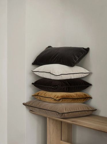 Blomus Velvet Pudebetræk 40x40 cm - Espresso