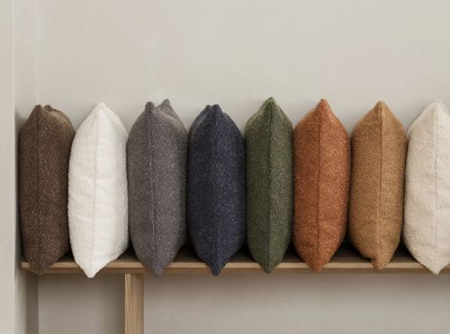 Blomus Boucle Pudebetræk 50x50 cm - Moonbeam