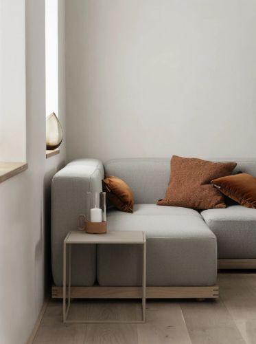 Blomus Boucle Pudebetræk 50x50 cm - Rustic Brown