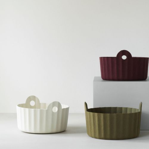 Normann Copenhagen Culo Basket - Burgundy