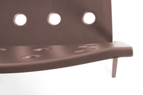  HAY Balcony Lounge Chair SH: 39 cm - Iron Red 