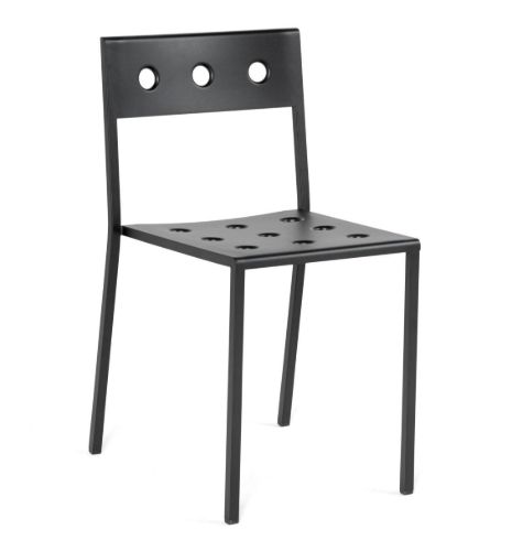 HAY Balcony Chair SH: 46 cm - Anthracite  