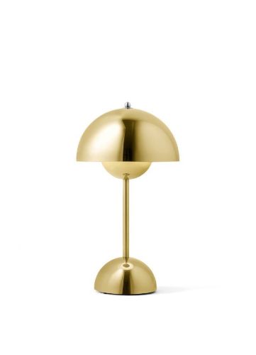 &Tradition Flowerpot VP9 Bordlampe H: 29,5 cm - Brass-Plated