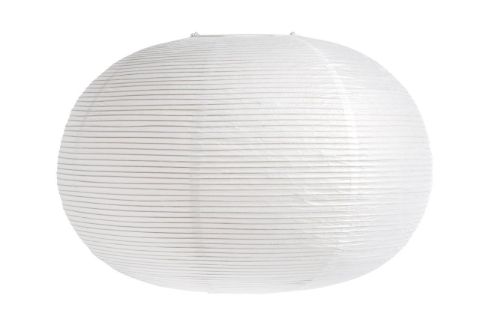 HAY Rice Paper Shade Ellipse Lampeskærm Ø: 70 cm - Classic White