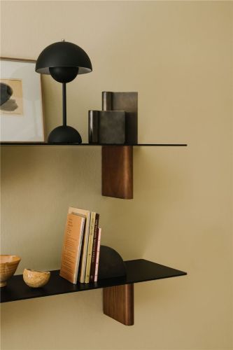 &Tradition Flowerpot VP9 Bordlampe H: 29,5 cm - Matt Black 