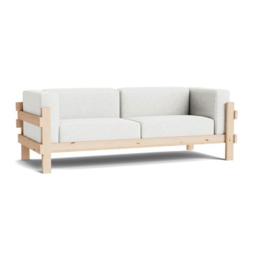 Normann Copenhagen Kube Sofa 3-Seater Pine - Hallingdal 110