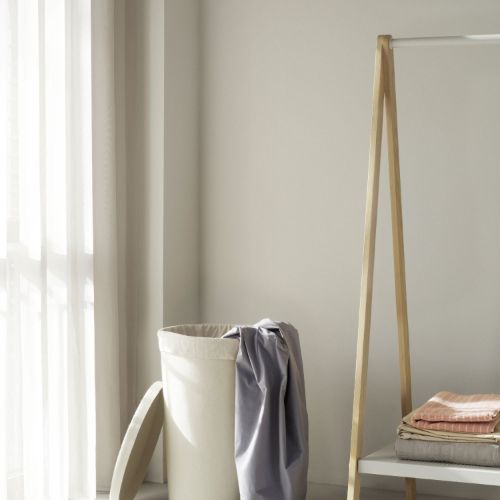 Normann Copenhagen Hide Laundry Basket - Cream