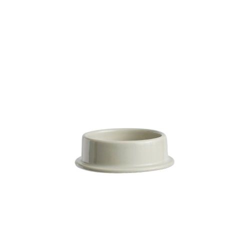 HAY Column Candleholder Small Ø: 10 cm - Light Grey OUTLET